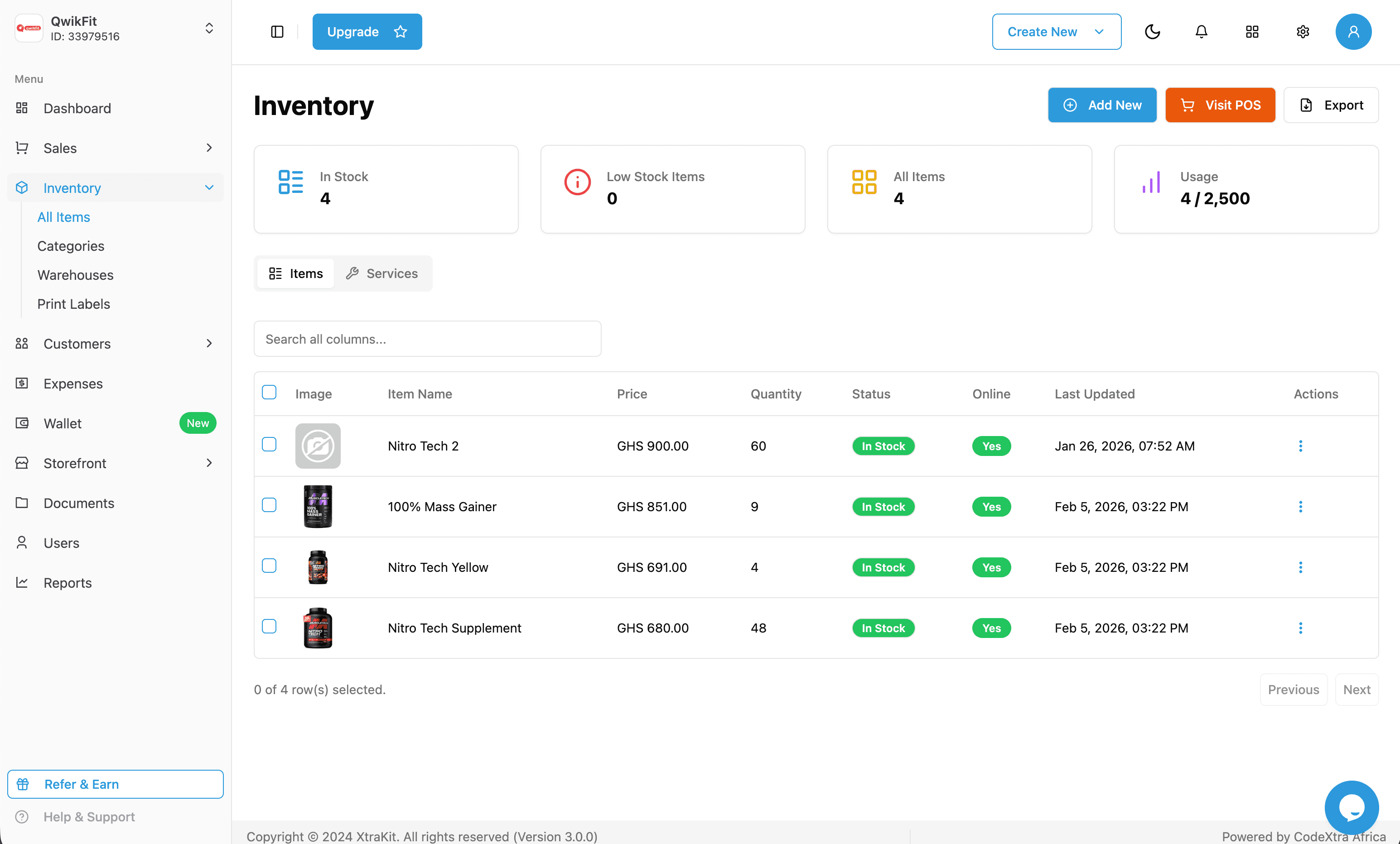Inventory Analytics Dashboard